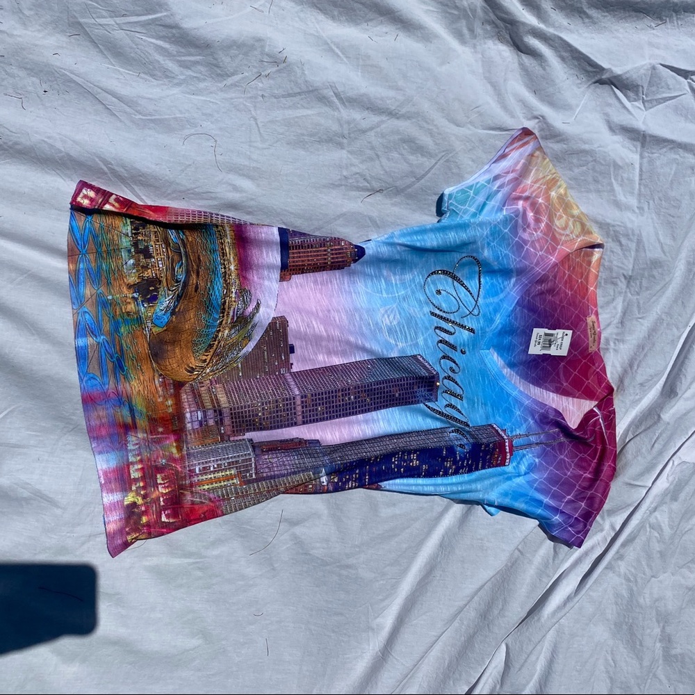Bedazzled Chicago Tshirt